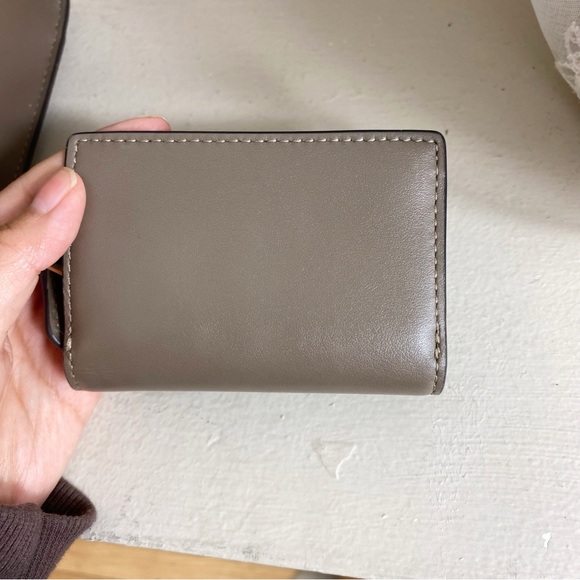 Coach Dark Stone Brown Andrea Carryall Crossbody Bag and Micro Wallet - Picture 13 of 16